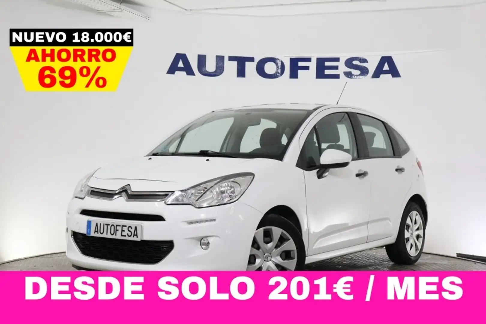 Citroen C3 1.2 VTI 82cv IONIC 5P # BLUETOOTH Blanco - 1