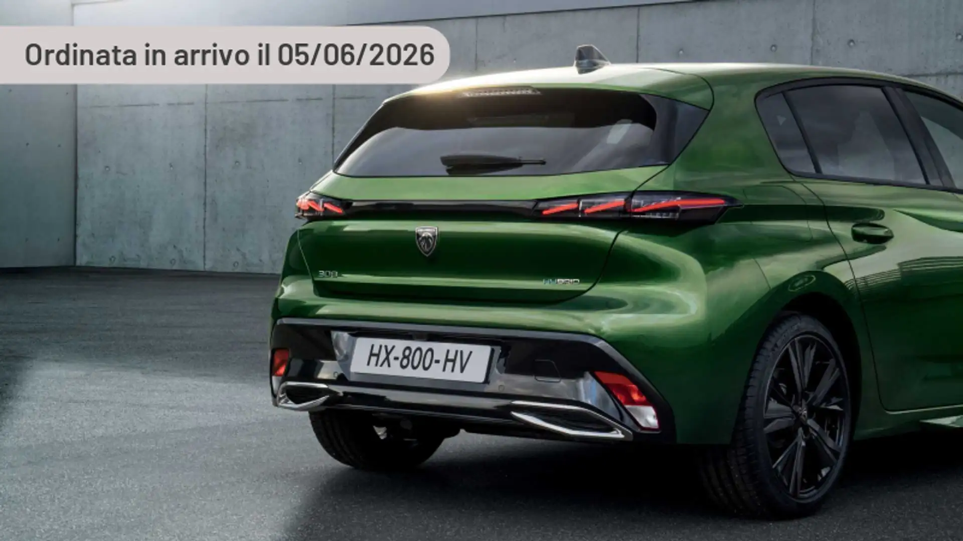 Peugeot 308 motore elettrico (58,3kWh) 156 CV Allure Argento - 1