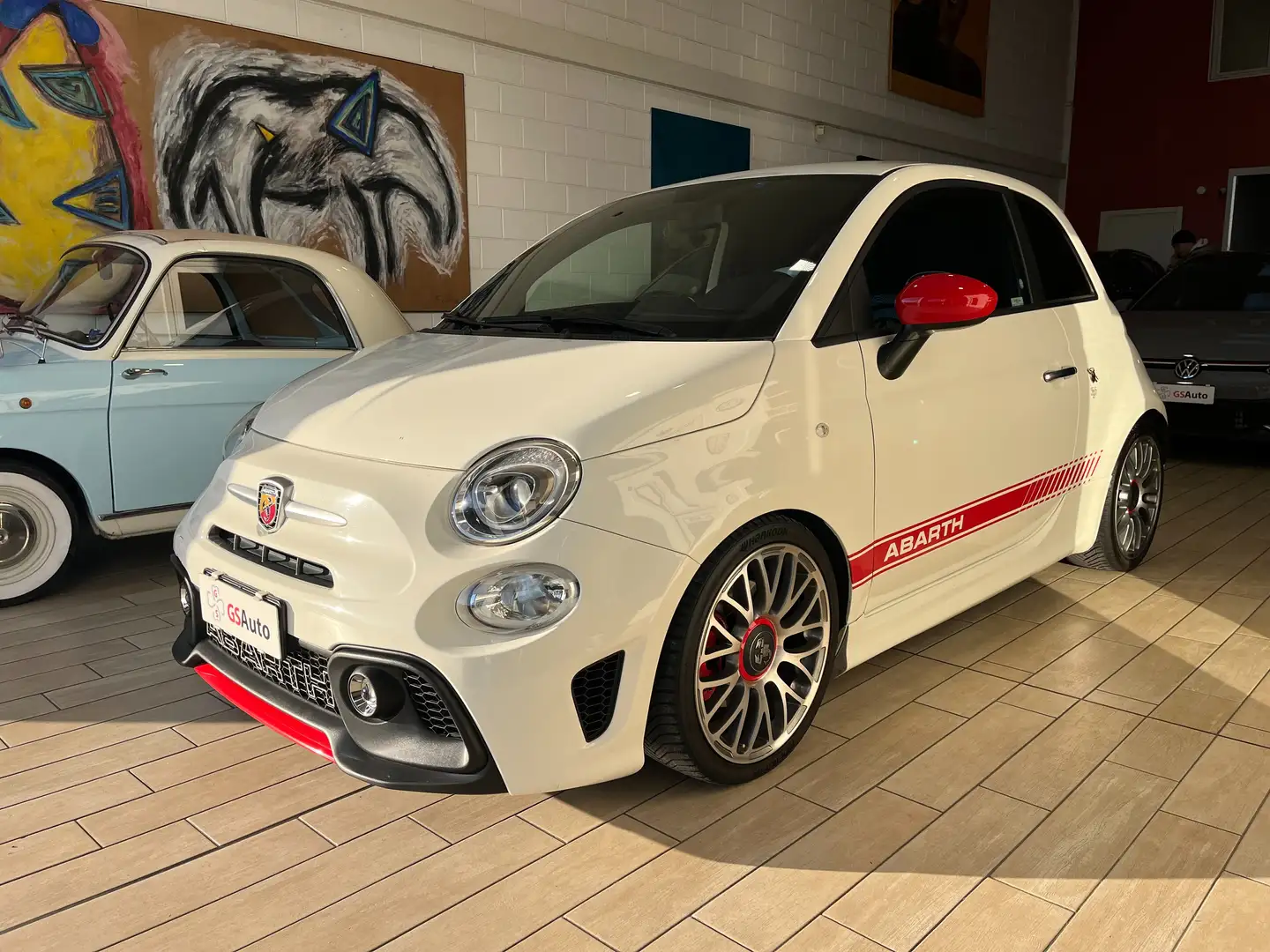 Abarth 595 595 2016 1.4 t-jet 145cv Bianco - 1