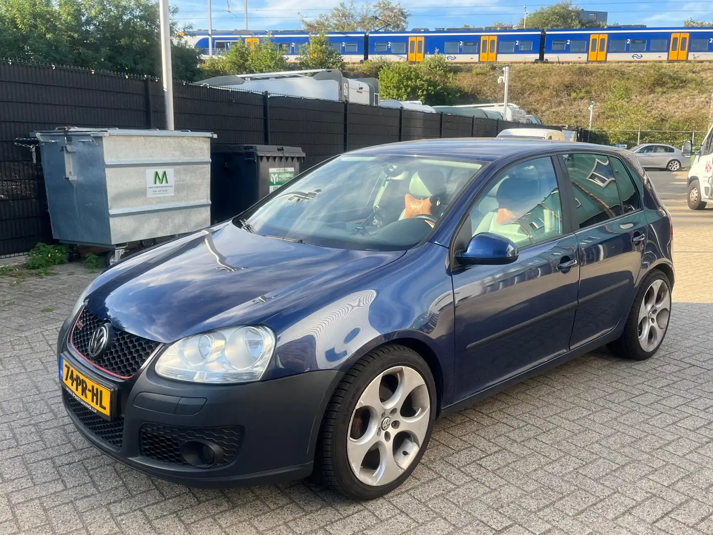 Volkswagen Golf 1.6 FSI Sportline GTI PAKKET leren interrieur Blauw - 1