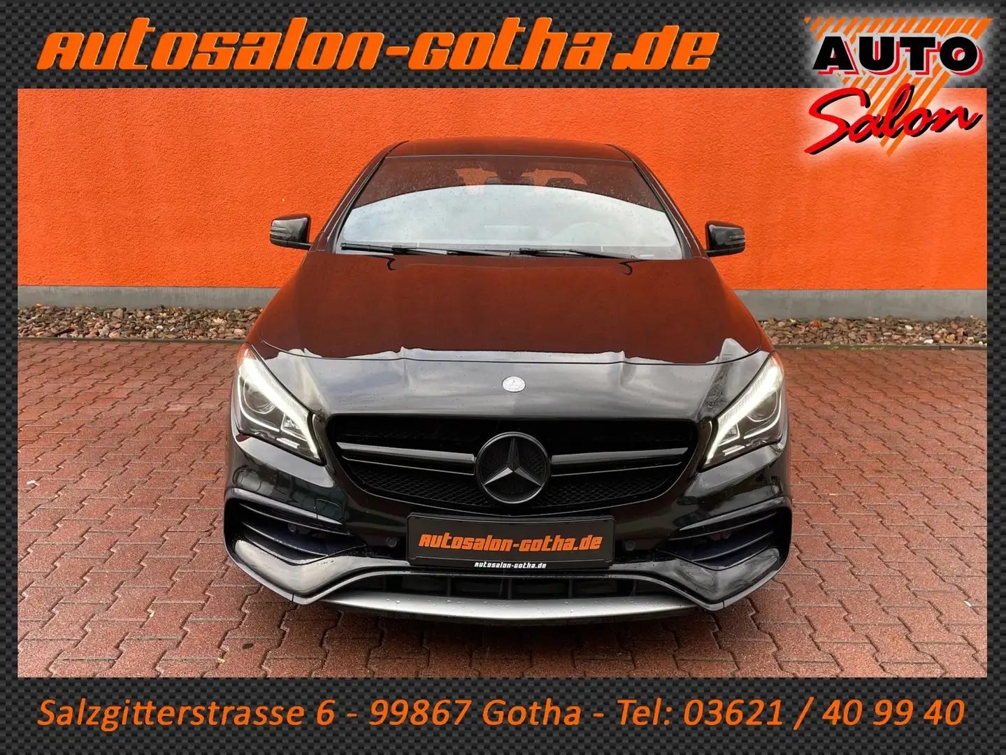 Mercedes-Benz CLA 45 AMG 4Matic LED+19"LMR Reifen NEU TÜV01.27 Fekete - 2