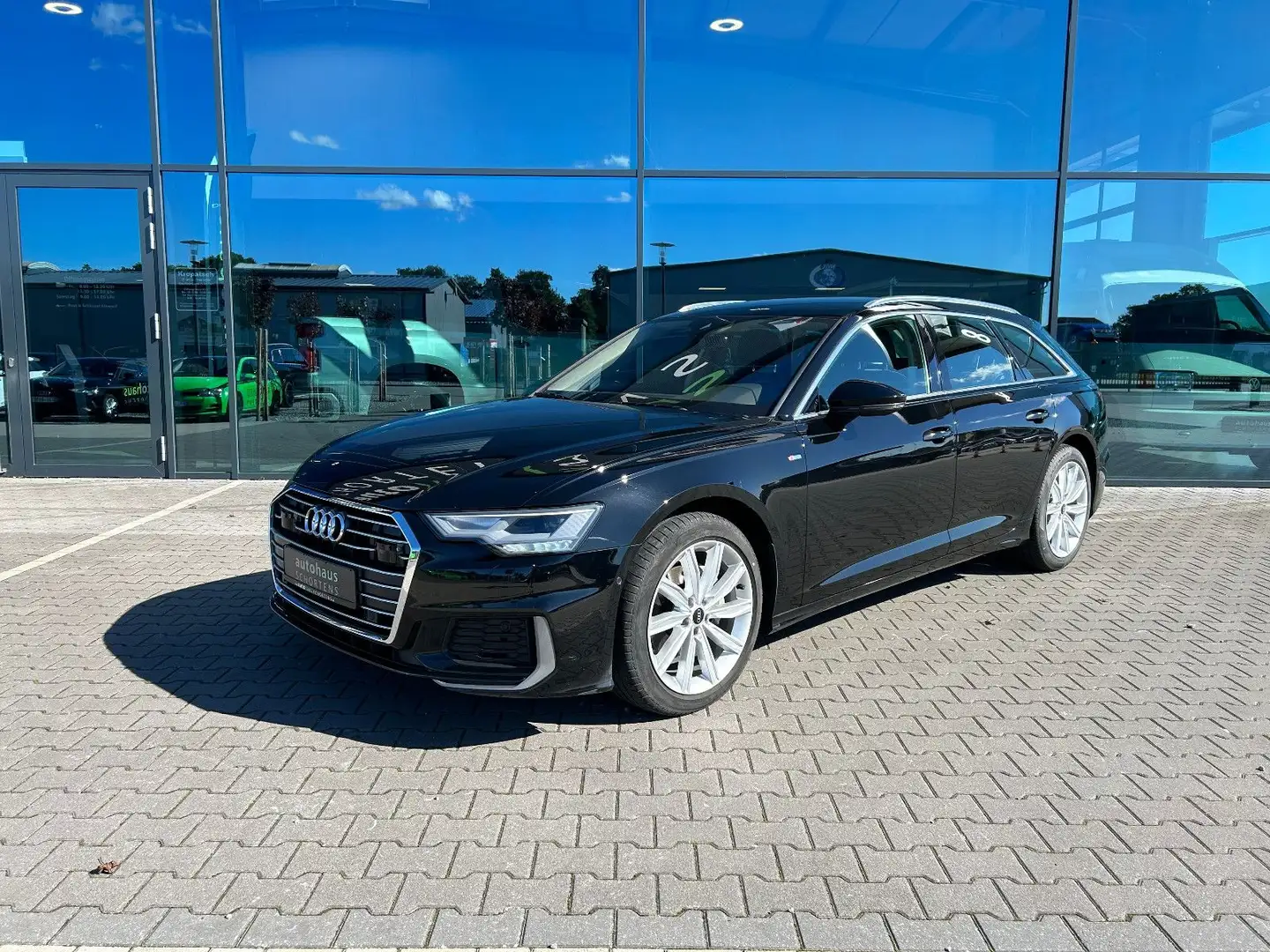 Audi A6 Avant 40 TDI S-Line ACC LED AHK Kamera 19" Noir - 1