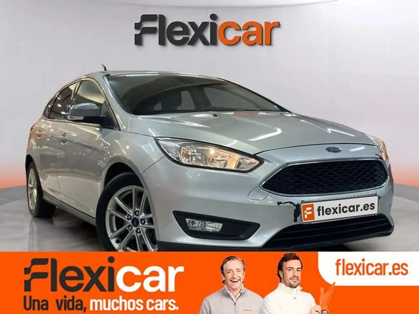 Ford Focus 1.0 Ecoboost Auto-S&S Business 125 Gris - 1