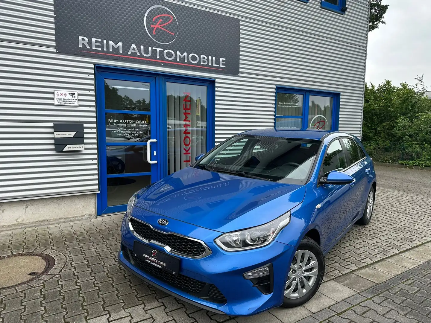 Kia Ceed / cee'd 1.4"Attract" *LED*TEMPOMAT*KLIMA*LANE-ASSIST* Albastru - 1