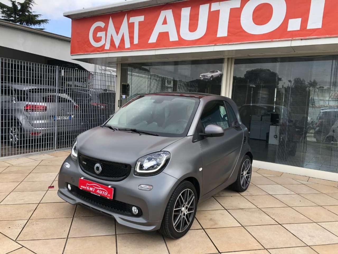 smart forTwo BRABUS 0.9 TWINAMIC TURBO XCLUSIVE GRAY MATT
