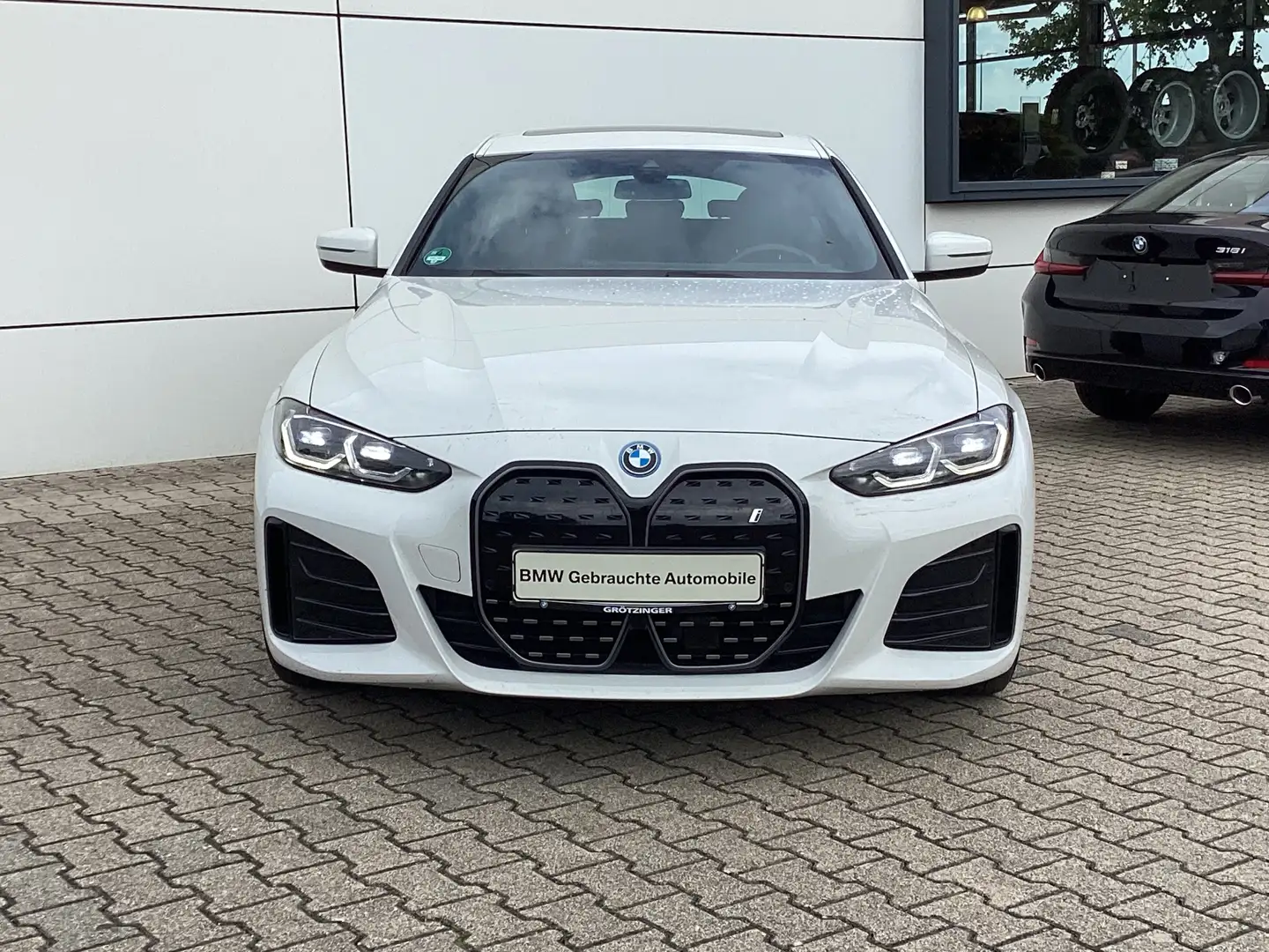 BMW i4 eDrive40 Gran Coupé M Sport Laser+GSD+SHZ Weiß - 2