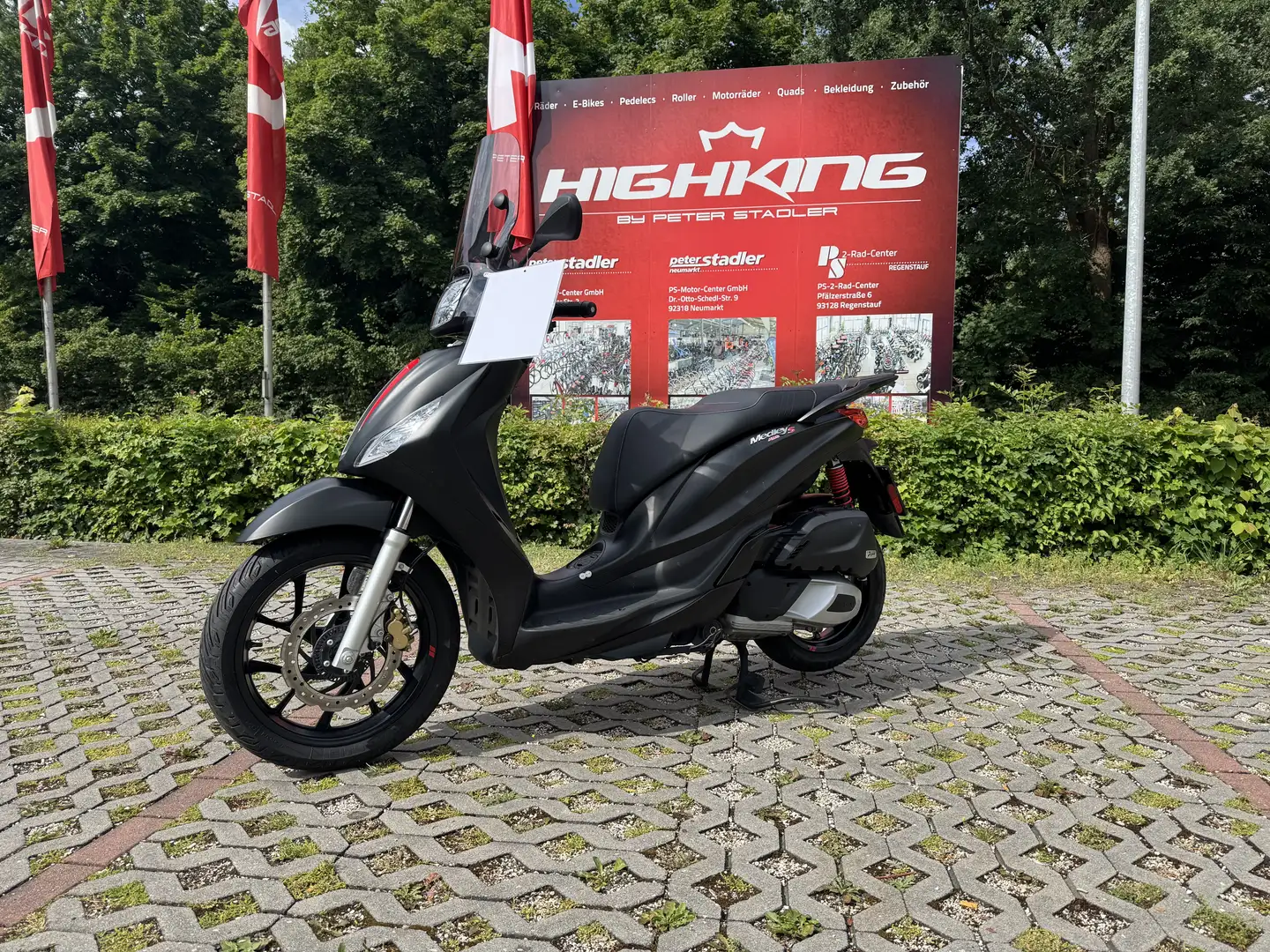 Piaggio Beverly 125 Beverly 125S Noir - 1