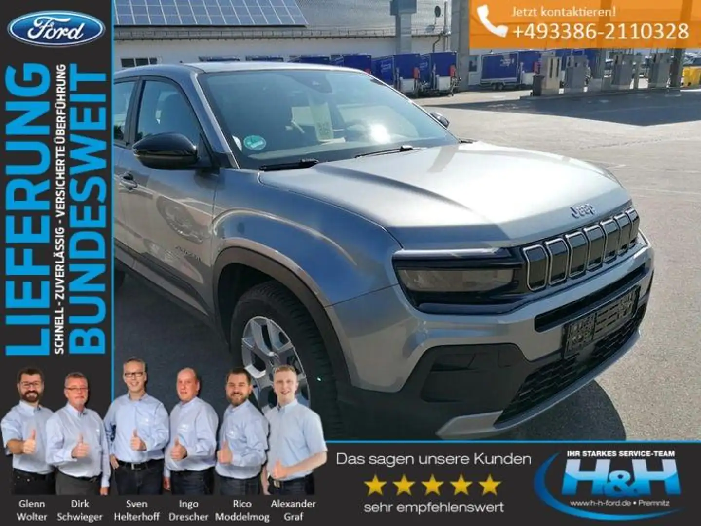 Jeep Avenger 1.2 GSE T3 Altitude ACC+LED+Kamera Сірий - 1