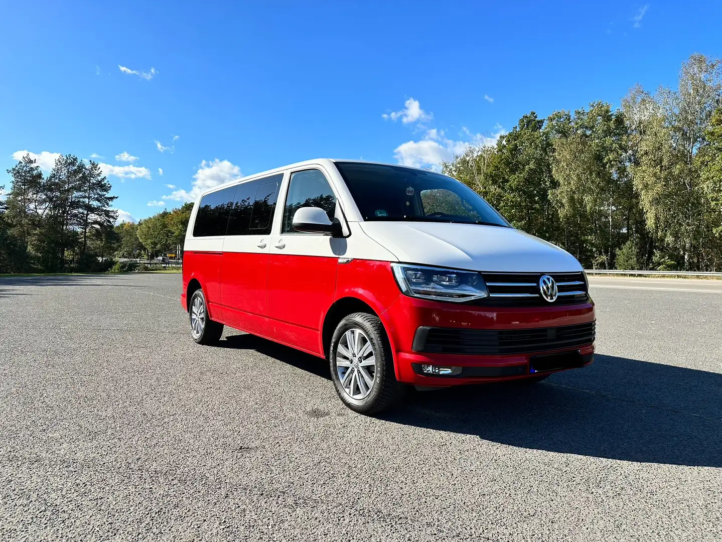 Volkswagen T6 Multivan Multivan langversion Top Ausstattung Bulli raritä Blanc - 1