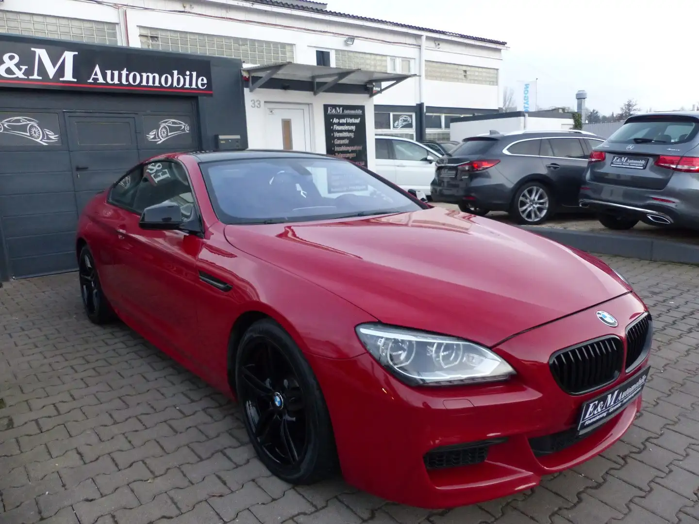 BMW 640 Coupe*M-SPORT*M-PAKET*HUP*NAVI*STANDHEIZUNG* Rood - 2