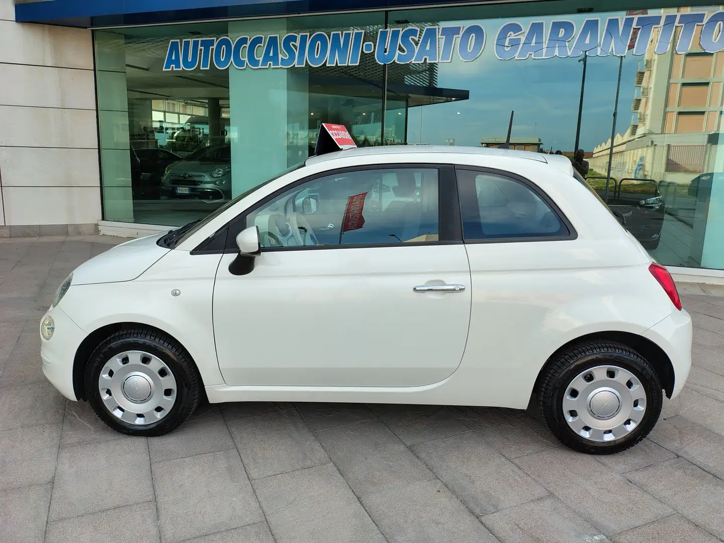 Fiat 500 500 1.2 Pop 69cv Pneu e Kit Distribuzione nuovi Bianco - 2