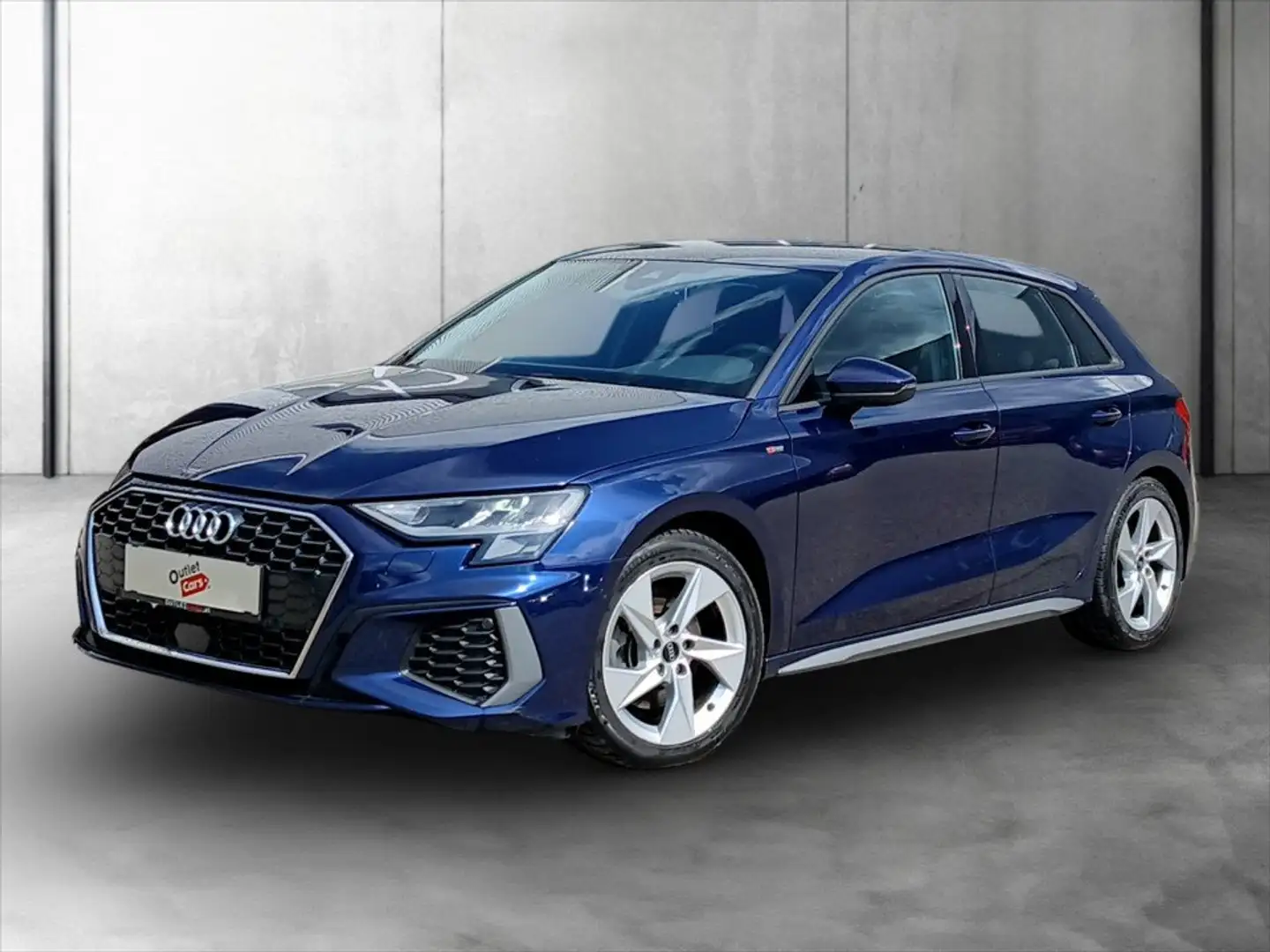 Audi A3 SB 35 TDI S-Line ASSIST+LED+NAVI+RFK+MEGAPREIS Blau - 2