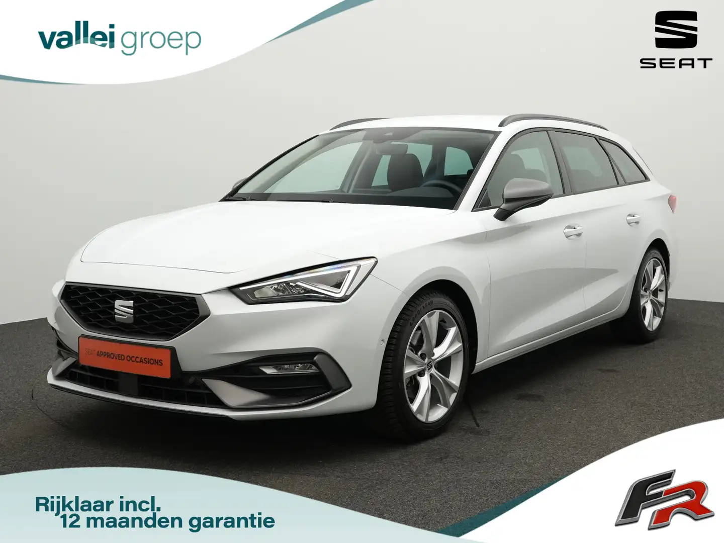 SEAT Leon Sportstourer 1.5 eTSI 150 pk DSG FR Business Inten Wit - 1