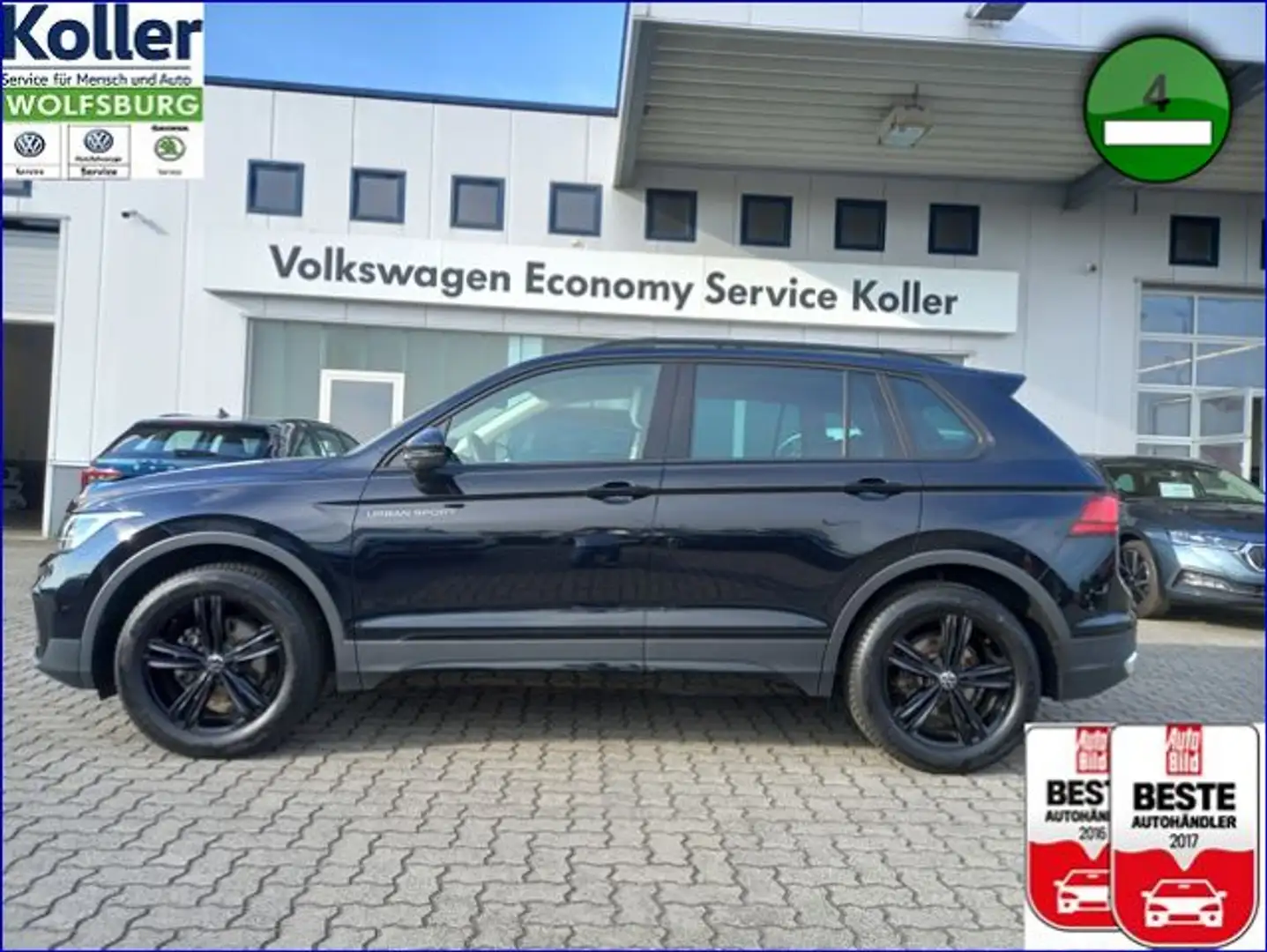 Volkswagen Tiguan 1.5 TS DSG Urban Sport Navi Kamera Zwart - 1