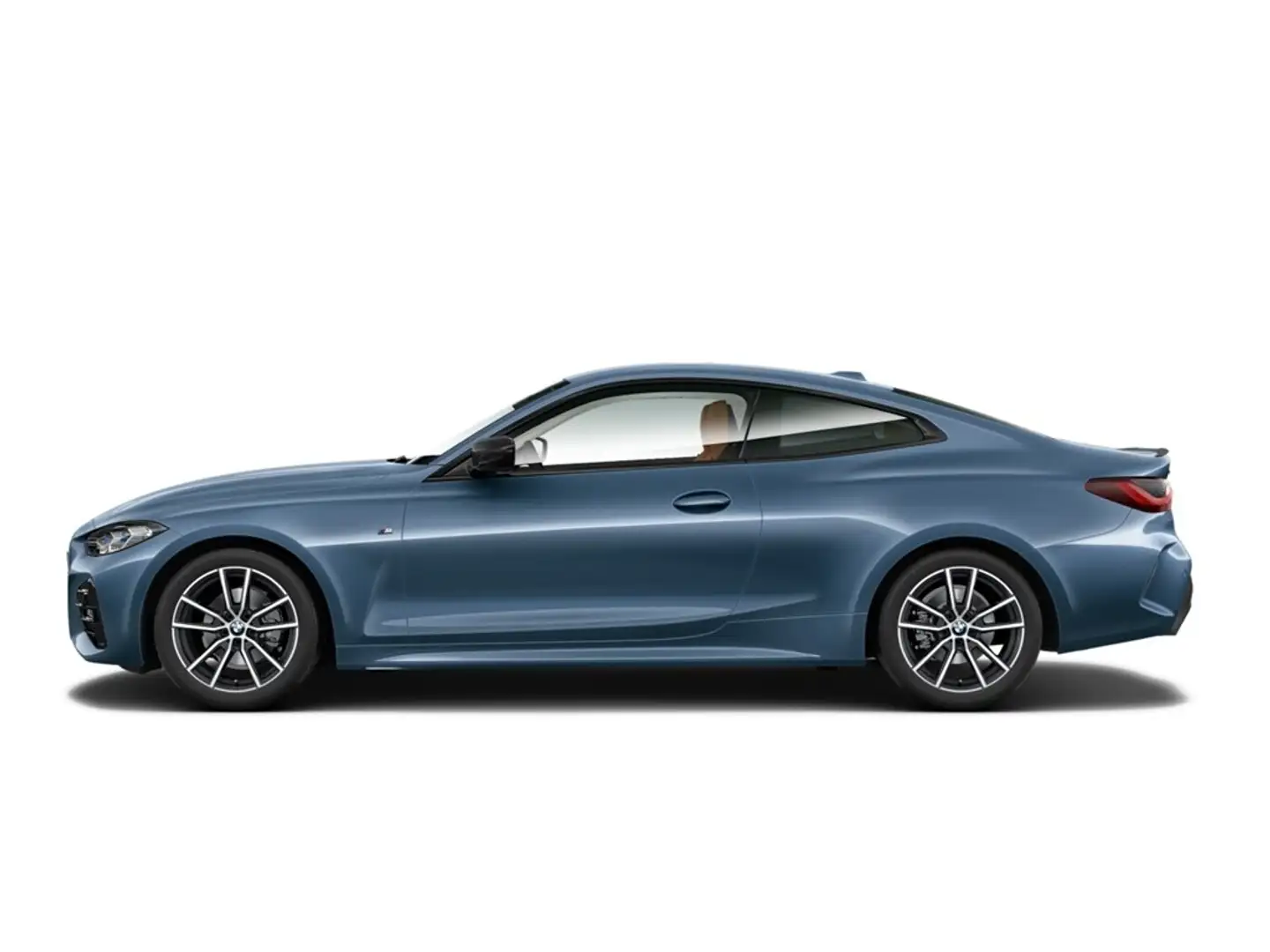 BMW 420 d A xDrive Coupe Sportpaket HUD Navi Leder Digital Blau - 2