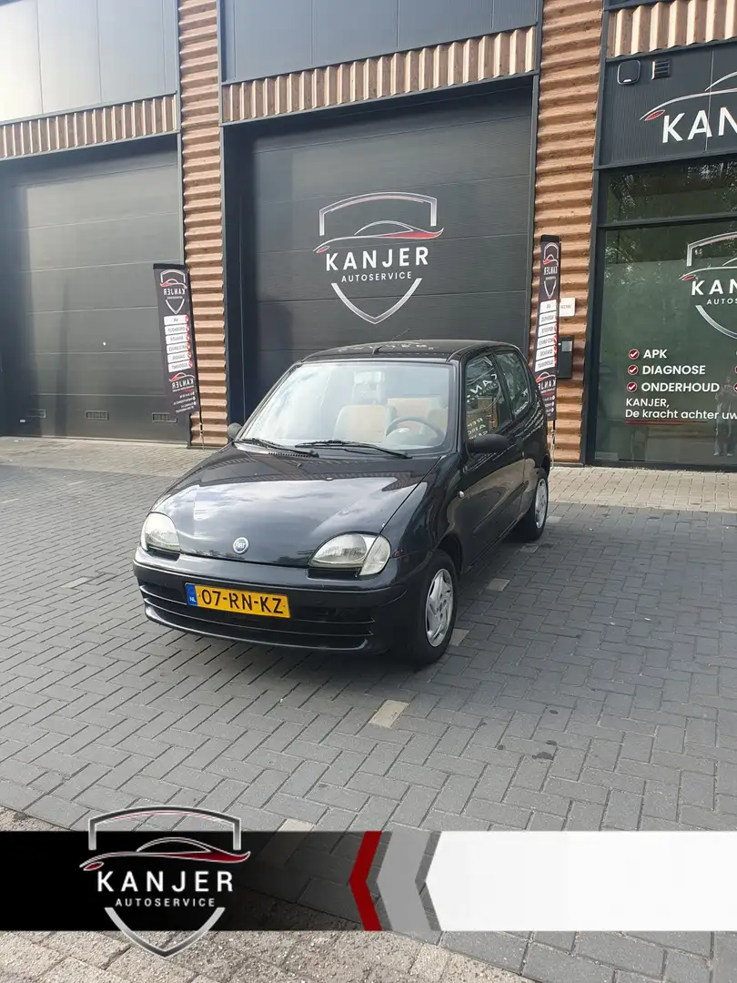 Fiat Seicento 1.1 122DKM Elektrische ramen, Centrale deurvergren Zwart - 2