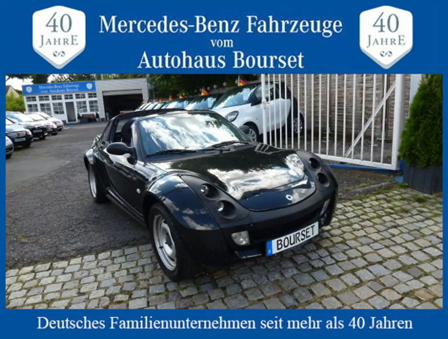 smart Smart Roadster 1.Hd-erst 34 TKM-Tiptronic-el.FH he Schwarz - 1
