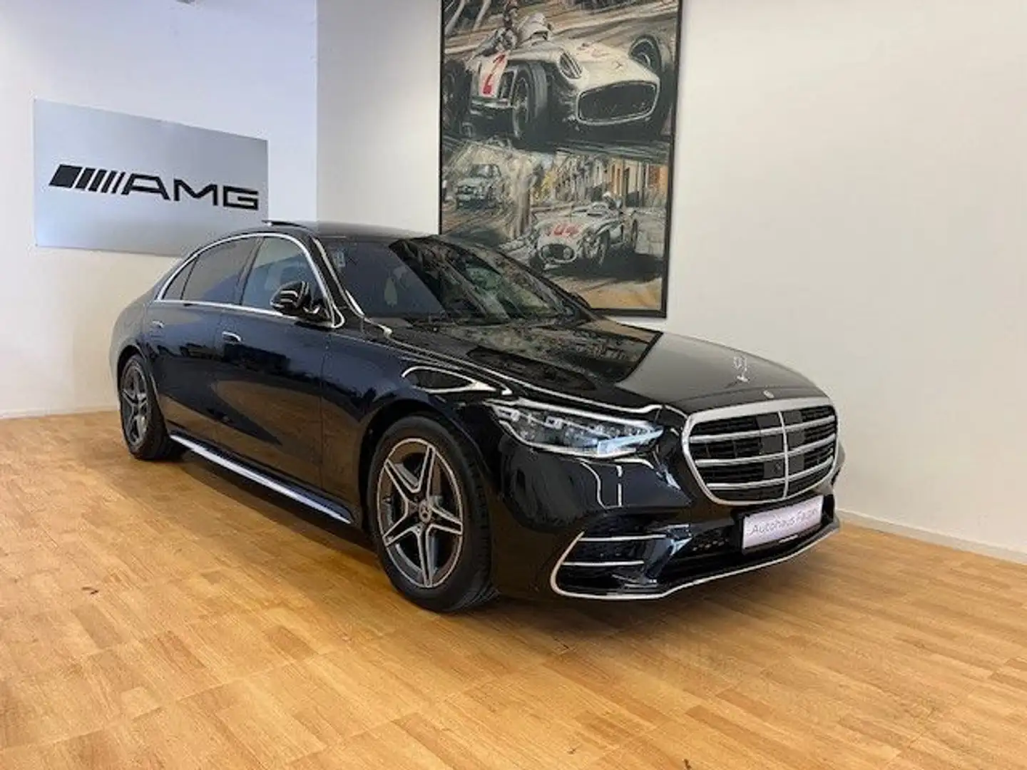 Mercedes-Benz S 580 e lang long AMG-Line Sound Pano Chauffeur Noir - 1