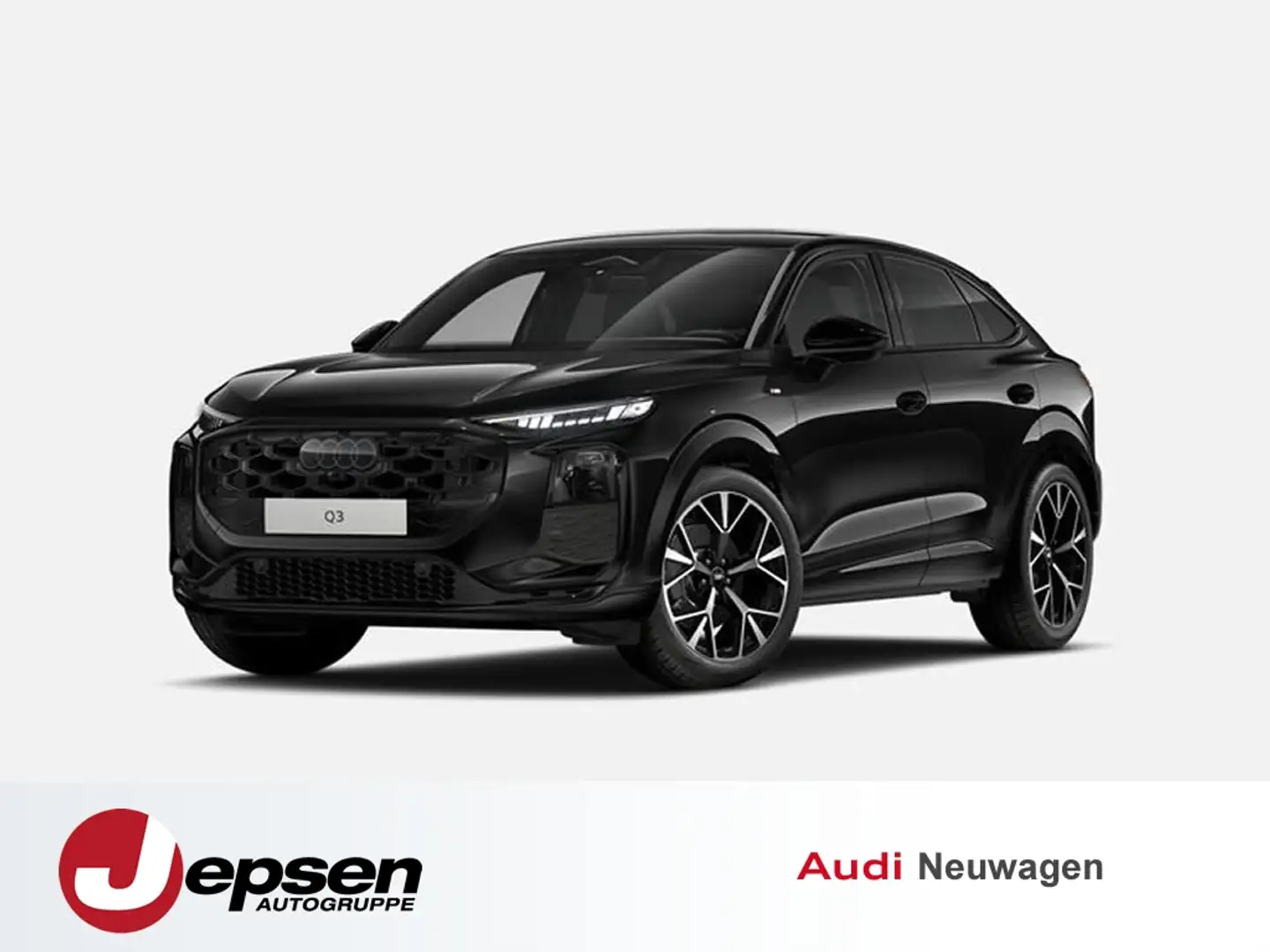 Audi Q3 Sportback TFSI qu. S tr. Matrix PANO AHK 20´ Schwarz - 1