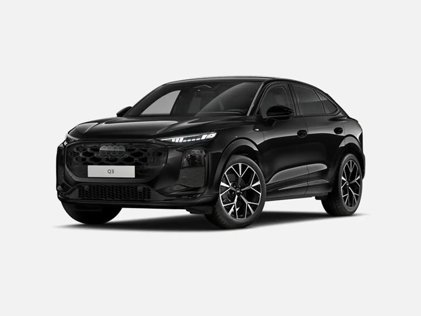 Audi Q3 Sportback TFSI qu. S tr. Matrix PANO AHK 20´ Schwarz - 2