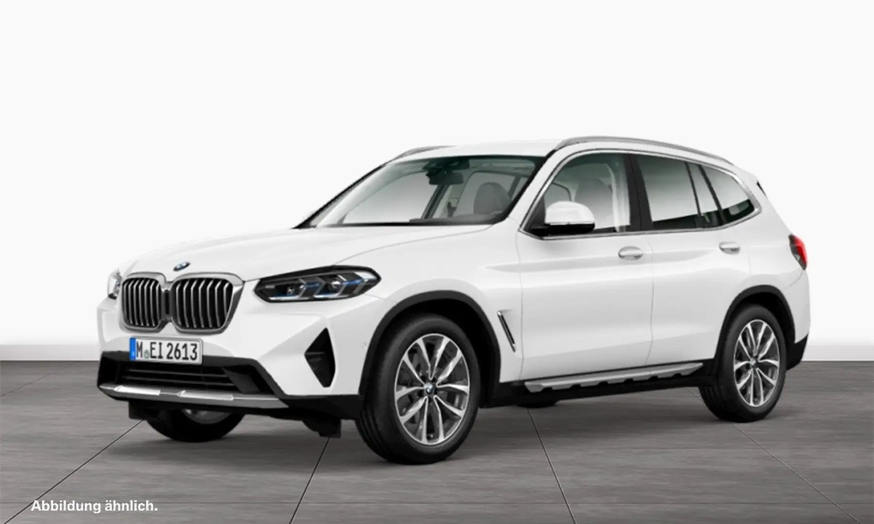 BMW X3 xDrive20i Laserlicht AHK Kamera eSitze 19" DAB Sit Blanc - 1