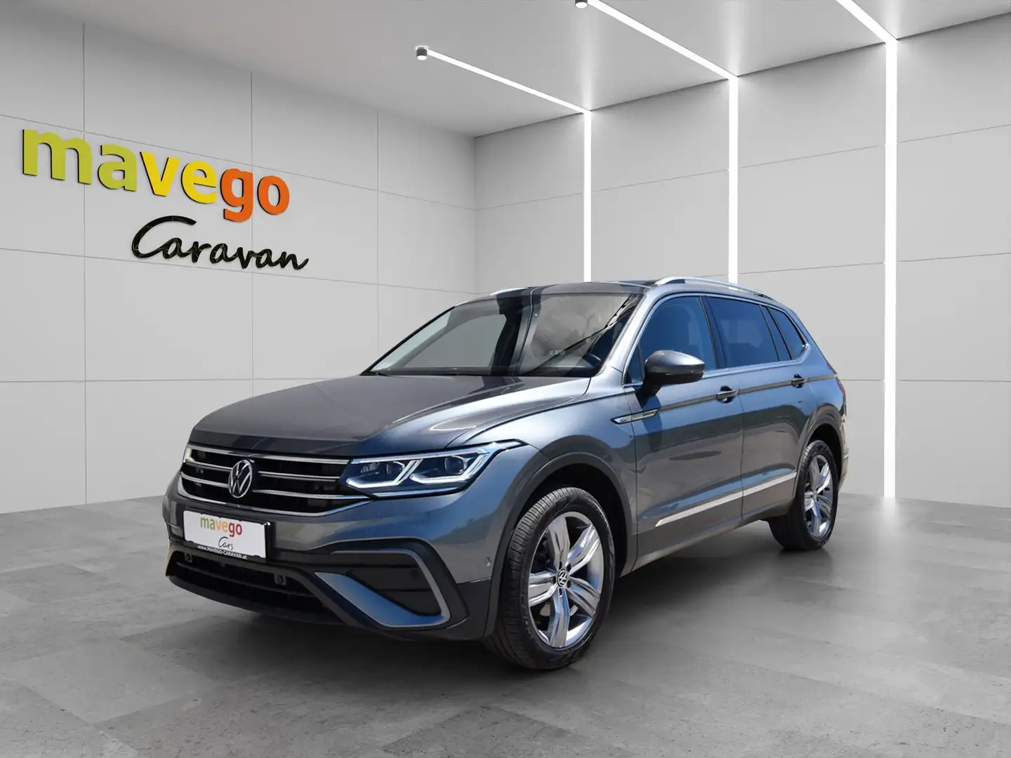Volkswagen Tiguan Allspace 2,0 TDI SCR Life ***IQ-LICHTER*AHK*ERSTBESITZ** Grau - 1
