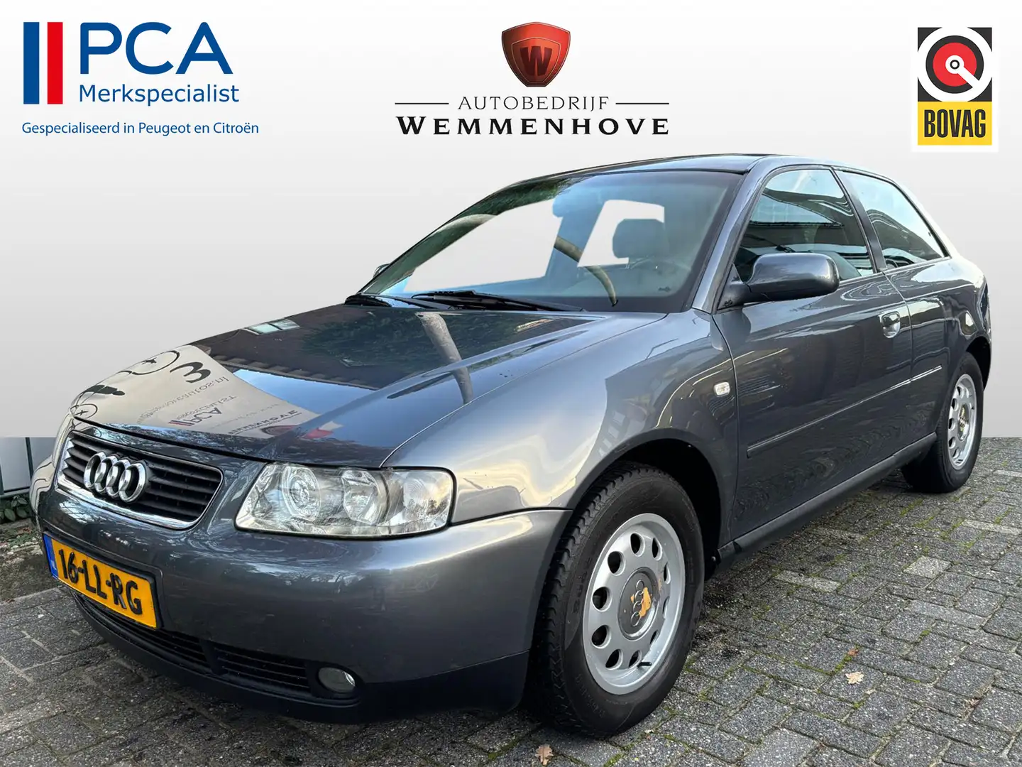 Audi A3 1.6 Attraction Airco/Alu wielen/CV/El.ramen Gris - 1