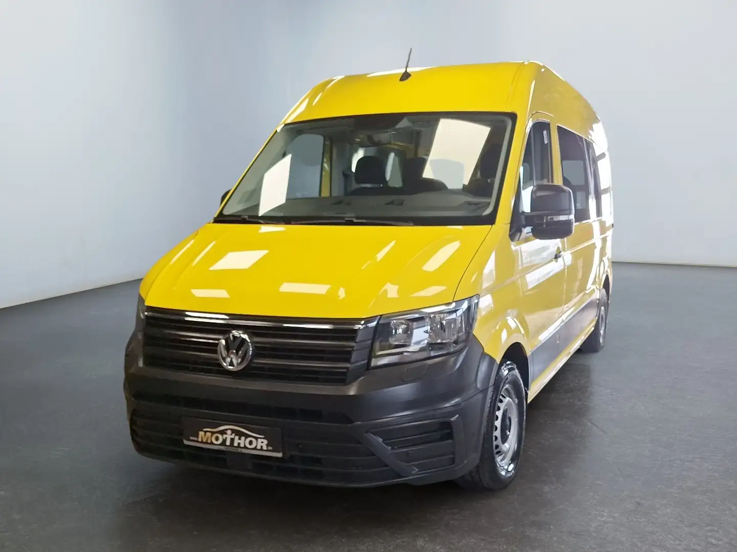 Volkswagen Crafter 35 Kombi Lang Hoch 2.0TDI DSG 6-Sitzer Gelb - 2