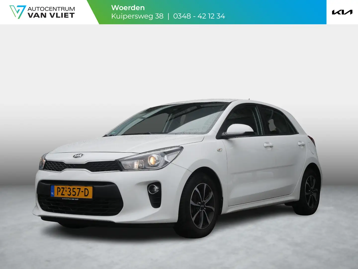 Kia Rio 1.0 TGDI Design Edition Navigator | Half Leer / Al Wit - 1