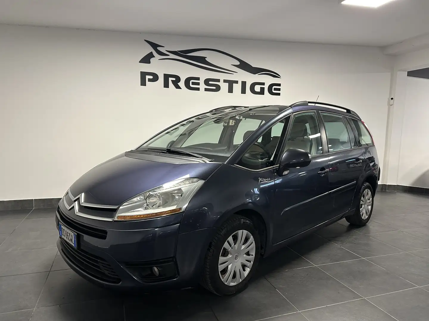 Citroen C4 C4 GRANPICASSO 1.6HDI 7 POSTI 109CV AUTOMATICA Blau - 2