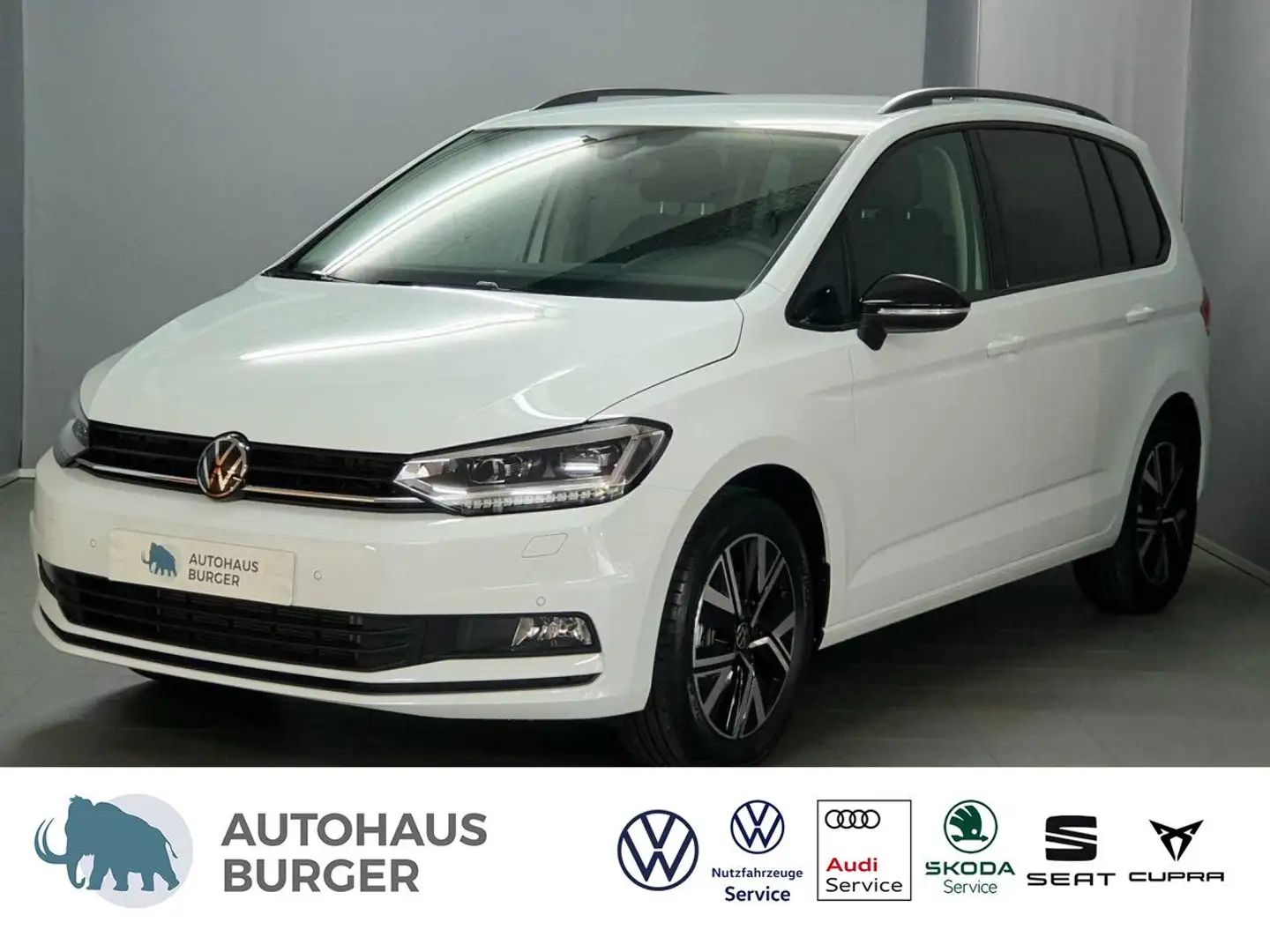 Volkswagen Touran 1.5TSI DSG Highline/AHK/7-Sitzer/ACC/LED Weiß - 1