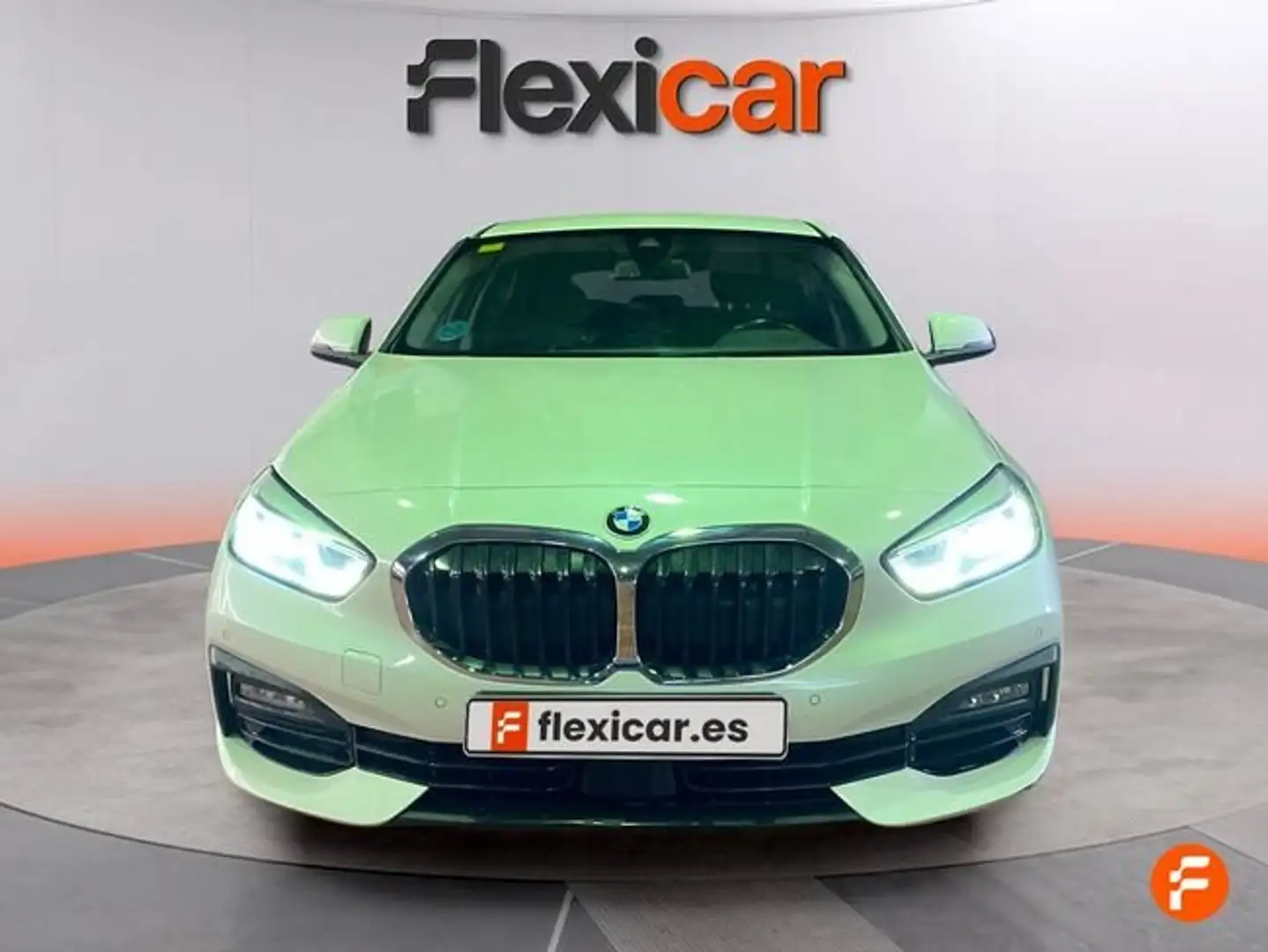 BMW 118 118i Blanc - 2