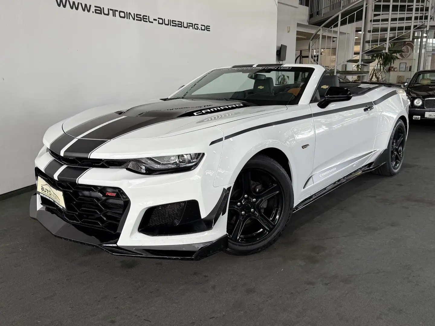 Chevrolet Camaro Cabrio 3.6 LT Aut KeylessGo Kamera Alcantara ZL1 Weiß - 1