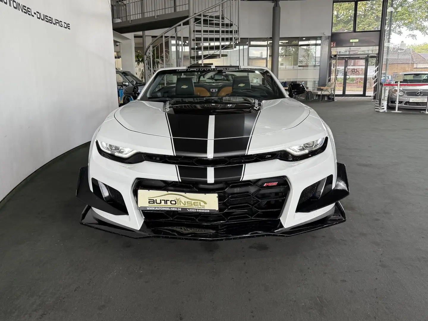 Chevrolet Camaro Cabrio 3.6 LT Aut KeylessGo Kamera Alcantara ZL1 Weiß - 2