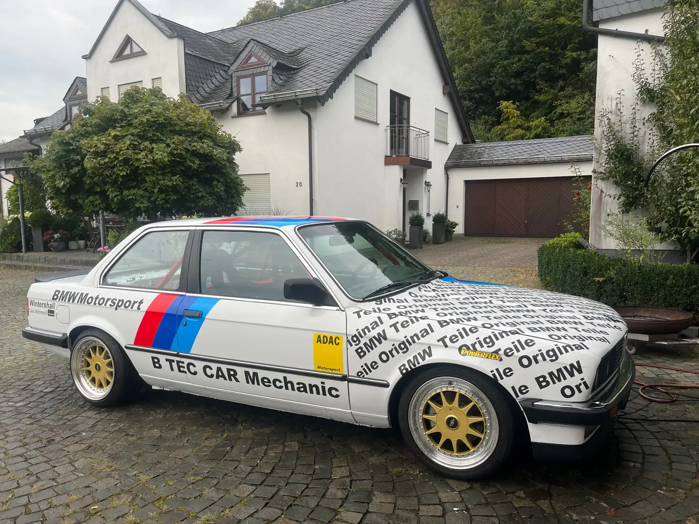 BMW 325 325e e30 325i Oldtimer Ringtool Tracktool Neu Weiß - 1