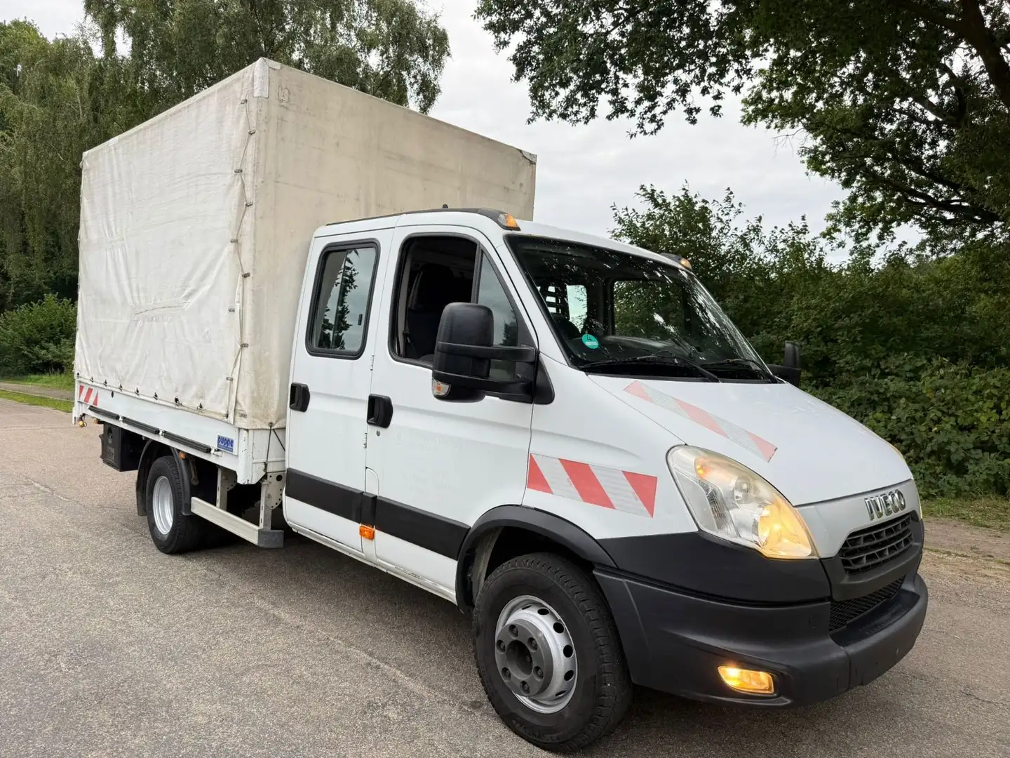 Iveco Daily*72C21*Doka-Pritsche-Plane*Maxi-XXL*3.0 HPI Bílá - 1