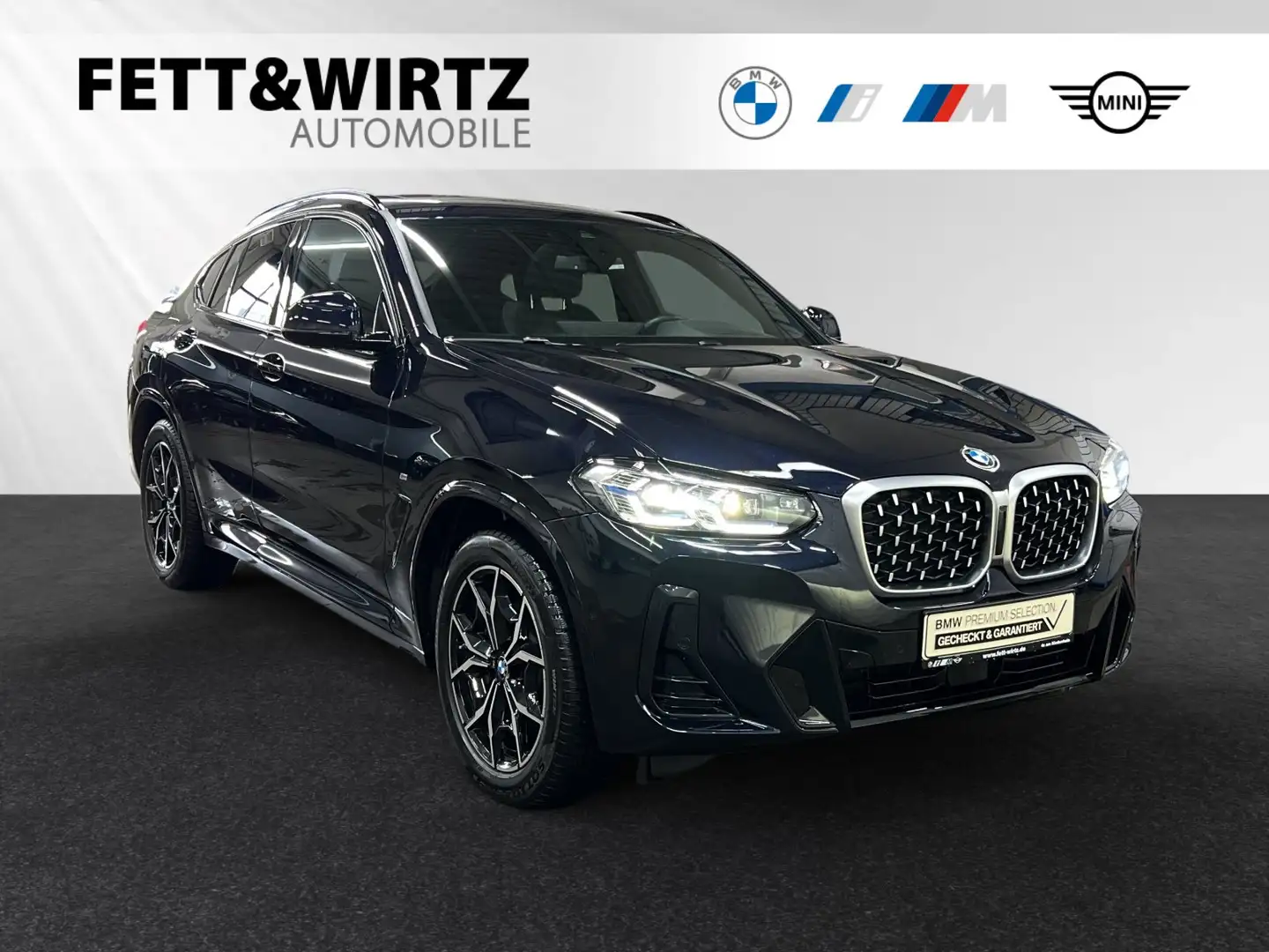 BMW X4 xDrive30d M Sport|AHK|Pano|LCProf.|Stop&Go Schwarz - 1