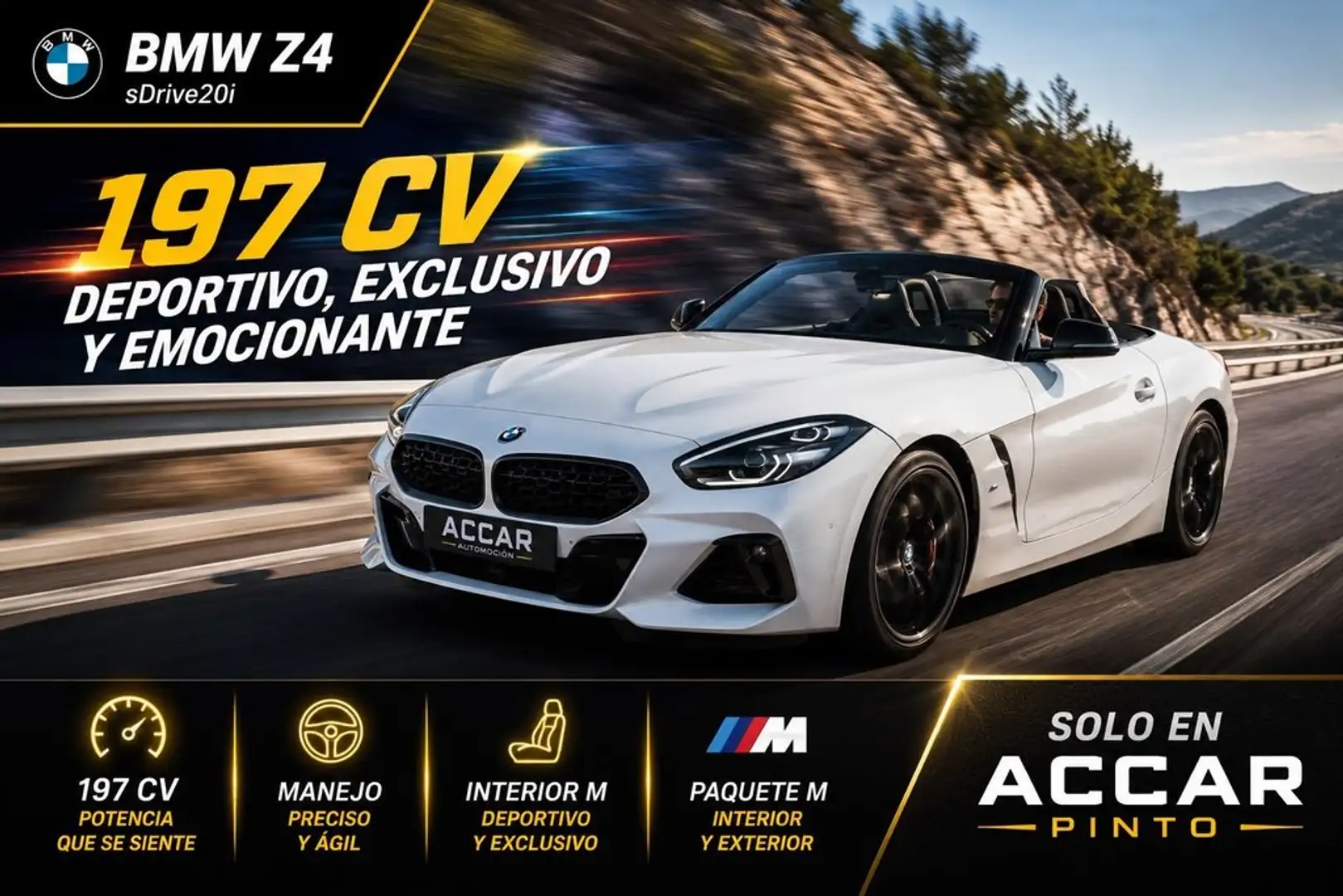 BMW Z4 sDrive 20iA Blanco - 1
