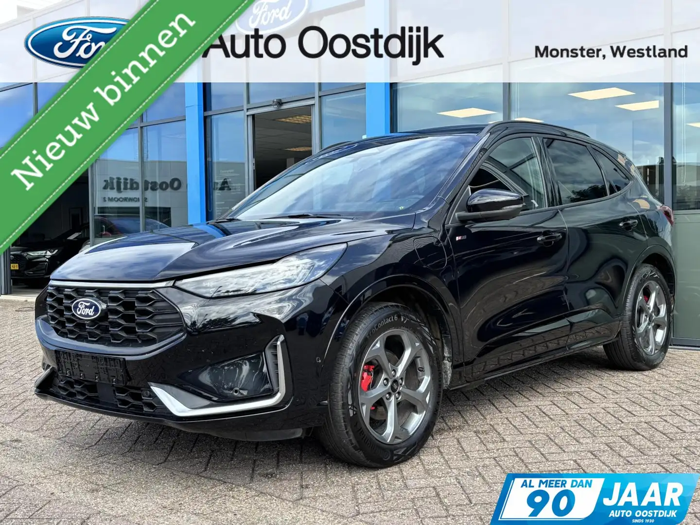 Ford Kuga 2.5 PHEV ST-Line X 243PK Elek. Trekhaak Panodak AG Zwart - 1