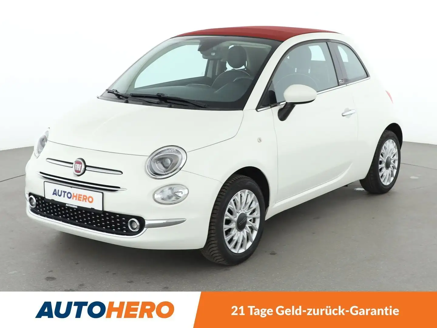 Fiat 500C 1.2 Lounge*NAVI*CABRIO*PDC*KLIMA*GARANTIE* Weiß - 1