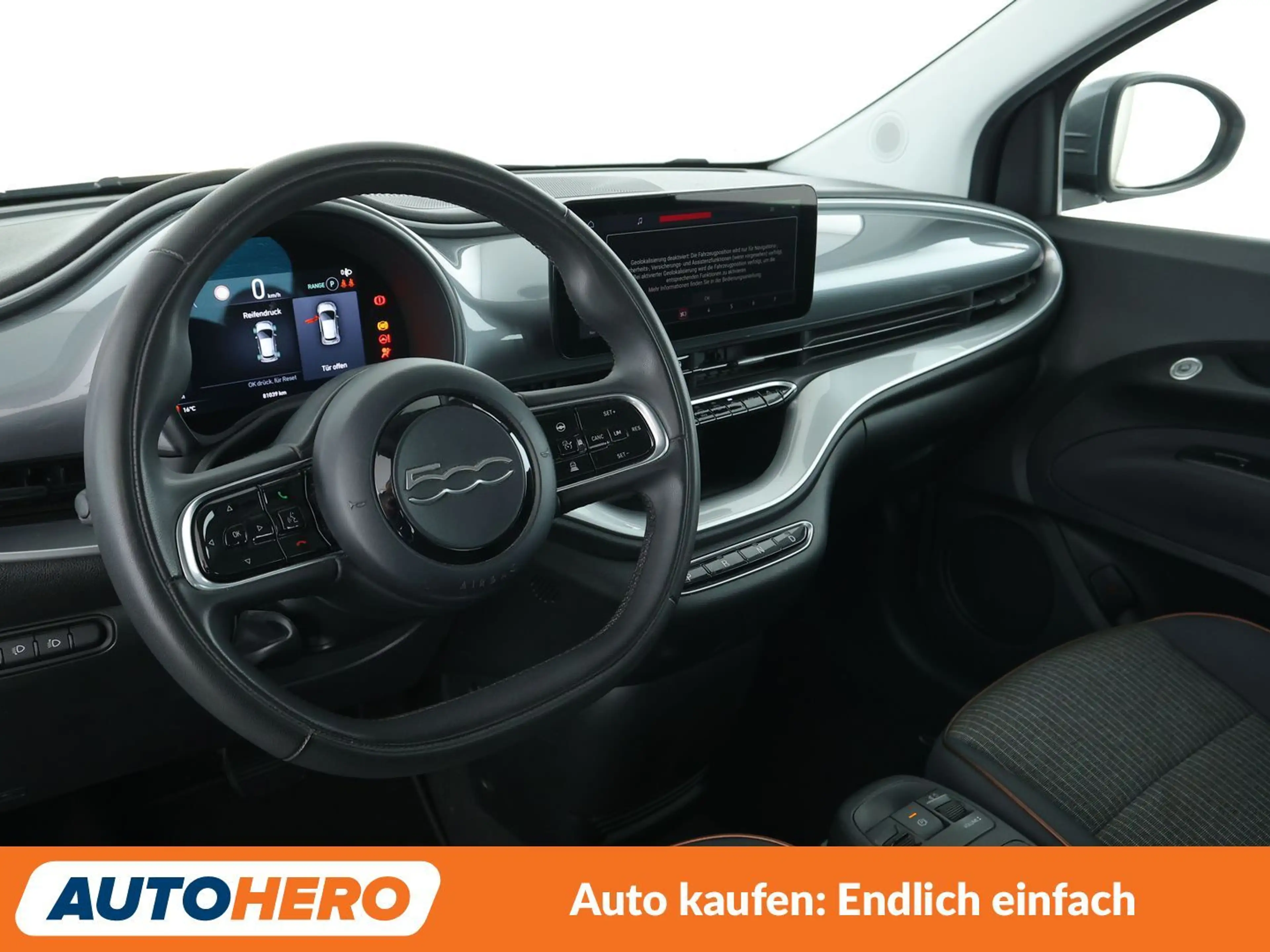 Fiat 500e electric drive 87 kW Icon Aut.*NAVI*SPUR*CAM*PDC* — photo 11