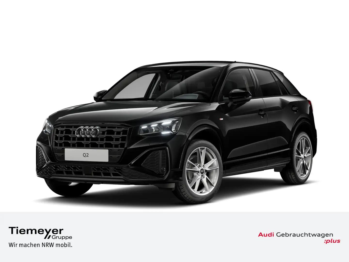 Audi Q2 30 TFSI S LINE BLACK LM18 KAMERA AHK MATRIX Schwarz - 1