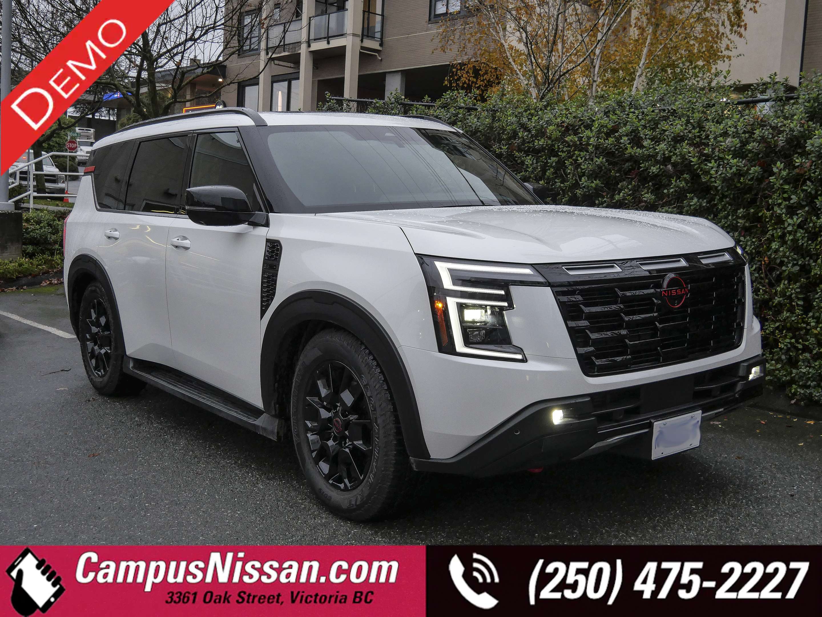 White 2026 Nissan Armada SUV / Crossover Four-Wheel Drive 9-Speed Automatic