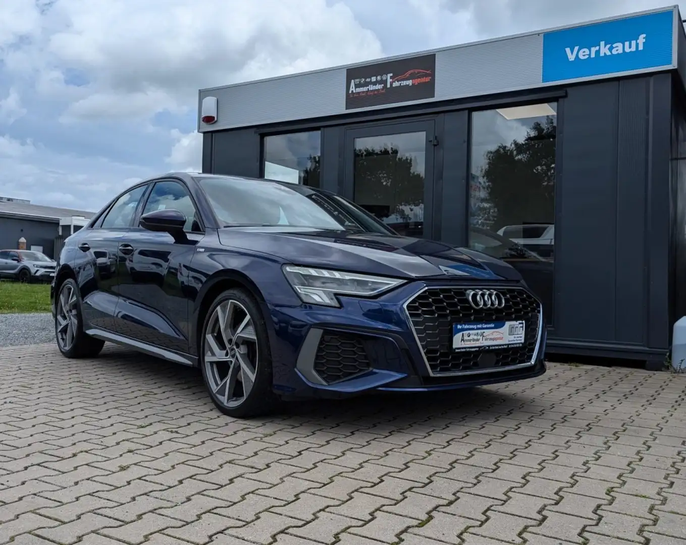 Audi A3 35 2.0 TDI EU6d Limousine *S-LINE*NAVI*SHZ*19-ZOLL Blu/Azzurro - 2