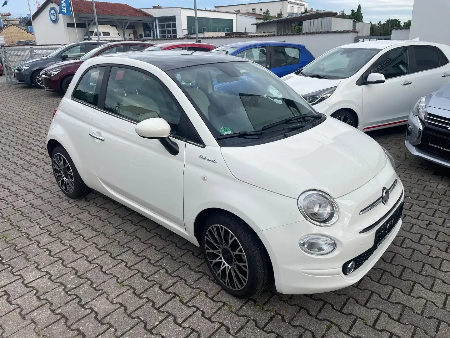 Fiat 500 Dolcevita/orig 7TKM/Sitzhzg Blanc - 1