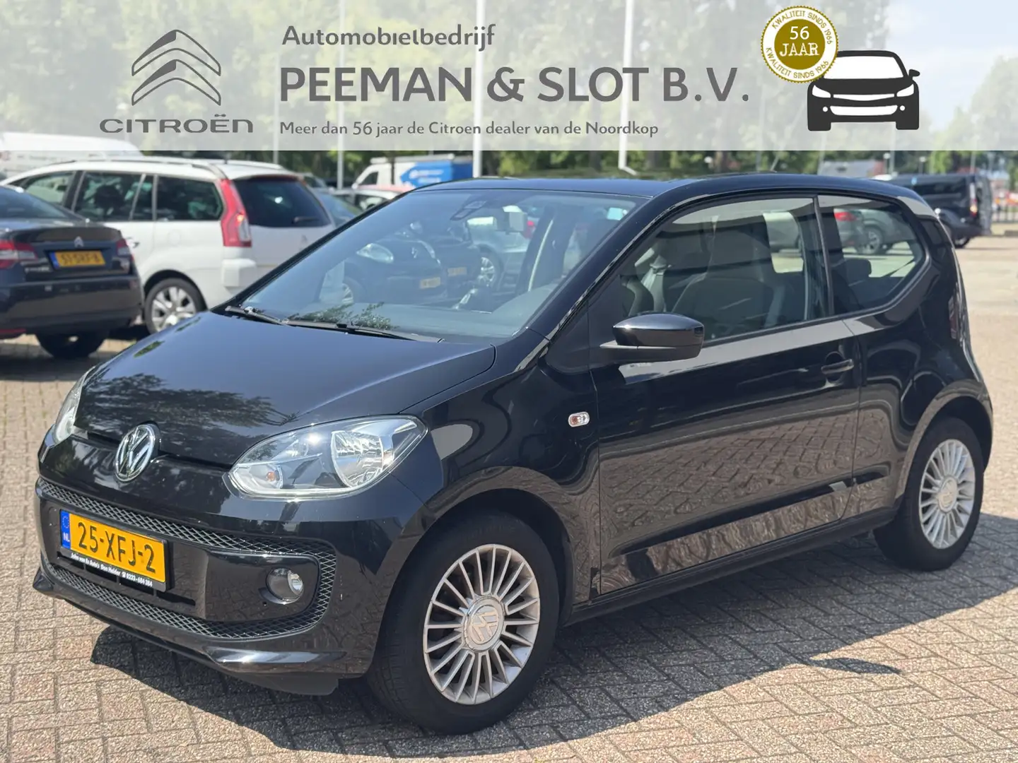 Volkswagen up! 1.0 high up! Zwart - 1
