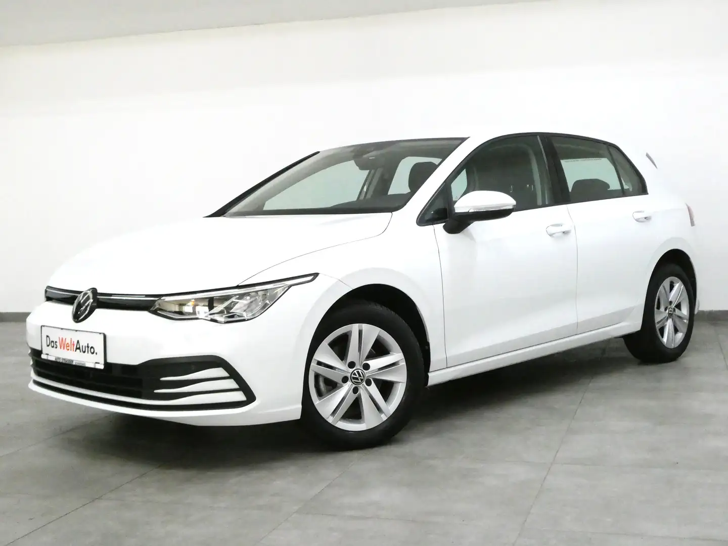 Volkswagen Golf TSI Life LED Navi ACC virtual App DAB Sitzh Notruf Weiß - 1