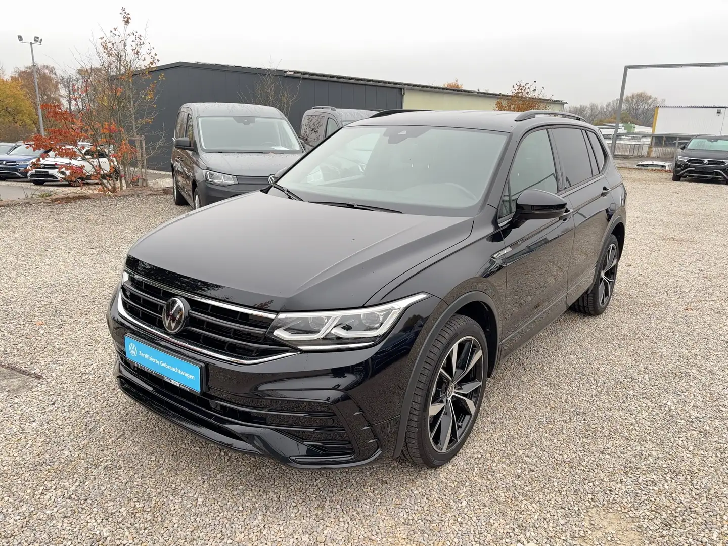 Volkswagen Tiguan Allspace R-Line TDi DSG 4M Black+CarPlay Schwarz - 2