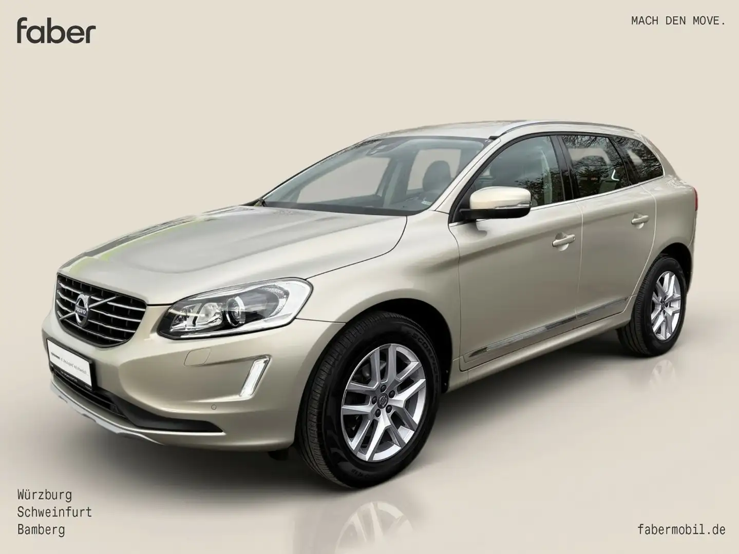 Volvo XC60 D4 AWD Summum *AHK* Beige - 2