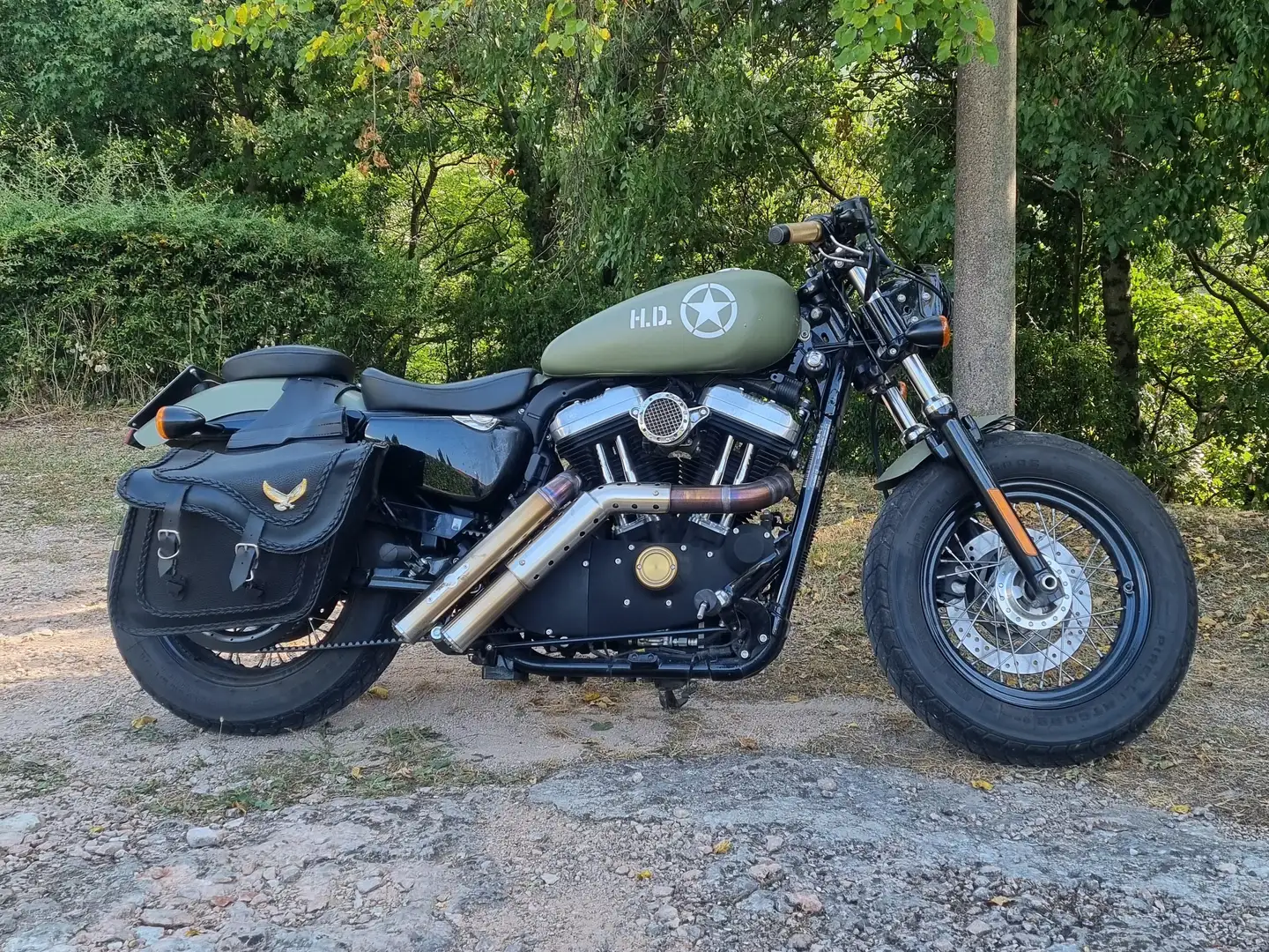 Harley-Davidson Sportster 1200 1200 Zelená - 1